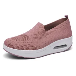 Casual Mesh Slip On Sneakers