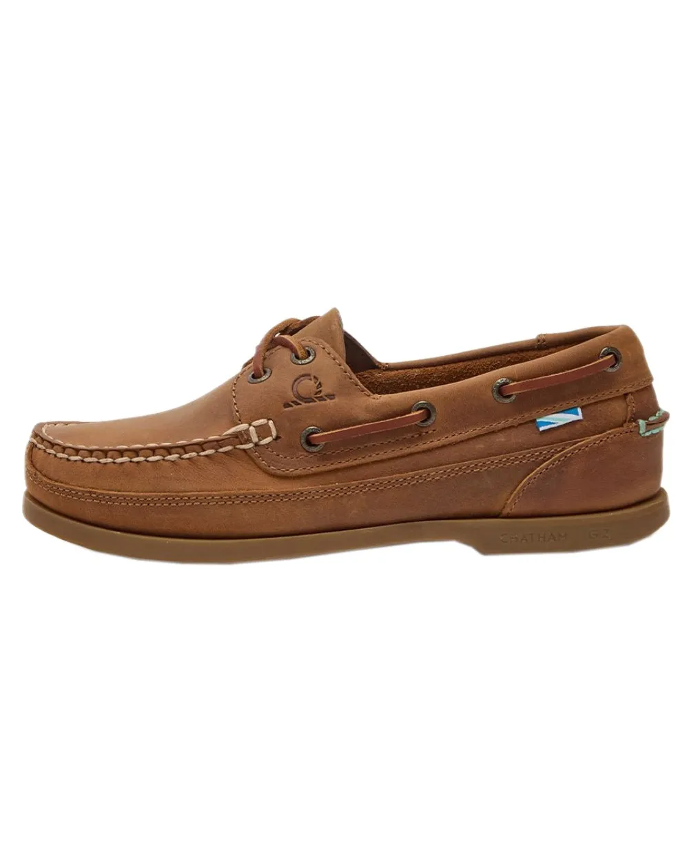 Chatham Womens Kayak G2 Premium Leather Wide Fit Boat Shoes