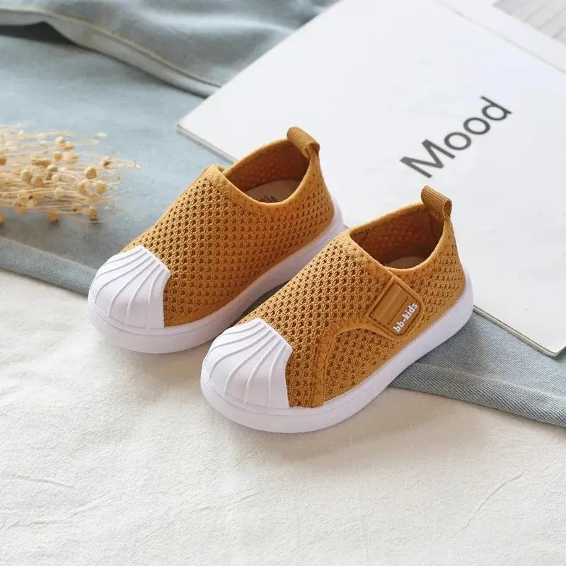 Children's Casual Shoes - Soft Knitted Fabric Sneakers - TSS308