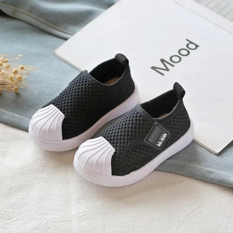 Children's Casual Shoes - Soft Knitted Fabric Sneakers - TSS308