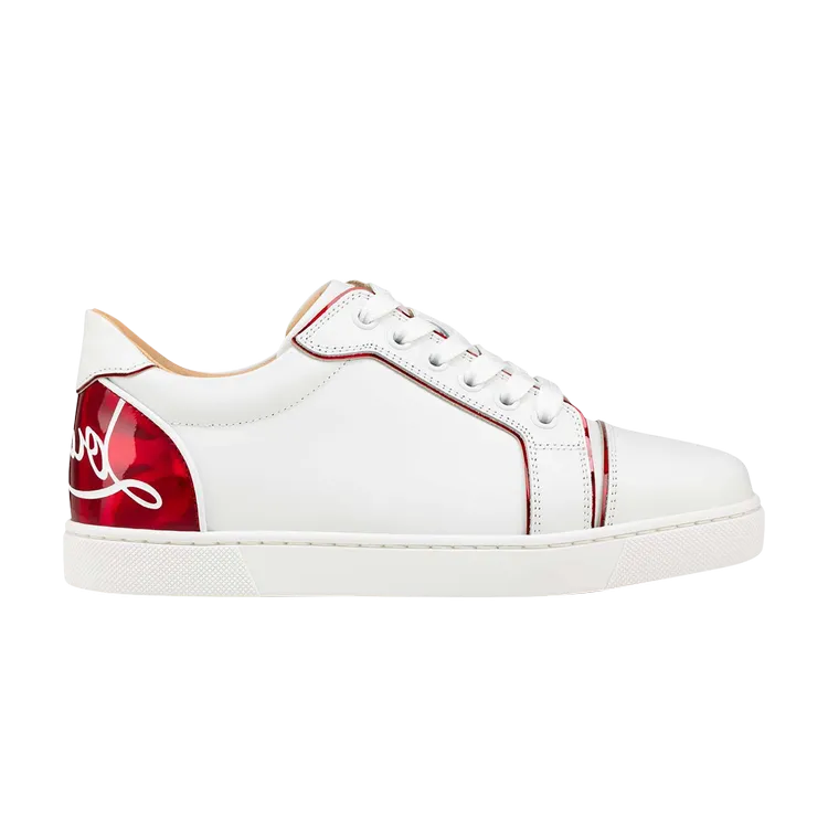 Christian Louboutin Fun Vieira 'White Psychic Red' Sneakers, White