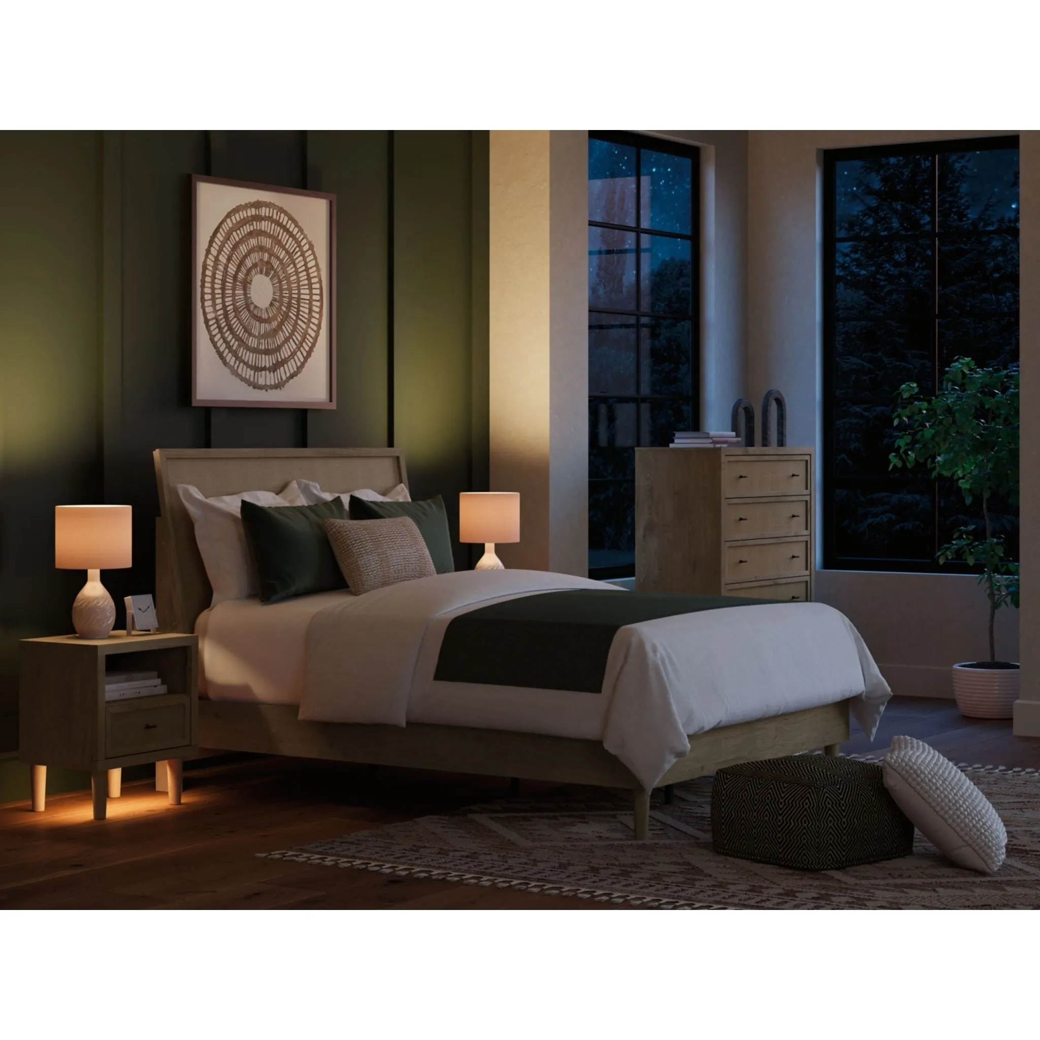 Cielden Platform Bed