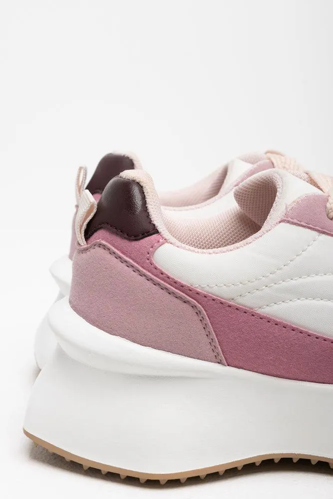 Colourblock Trainer Pink