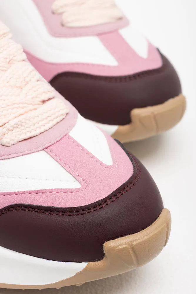 Colourblock Trainer Pink