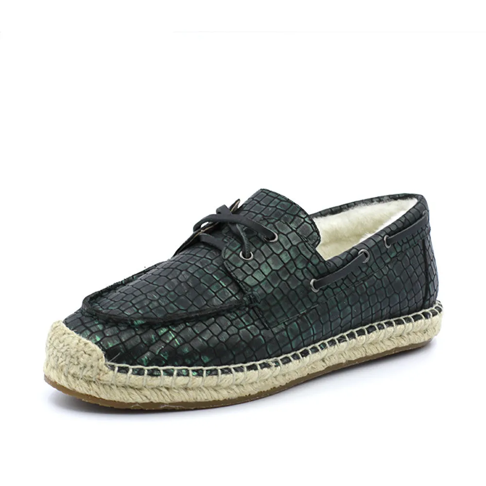 Costa Rica Croc Boat Shoes for Him - Croc Black