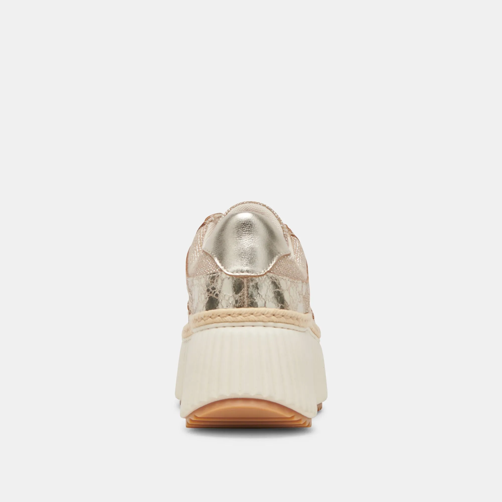 DANDI SNEAKERS LIGHT GOLD WOVEN