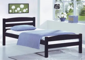 Dark Espresso Single Platform Bed