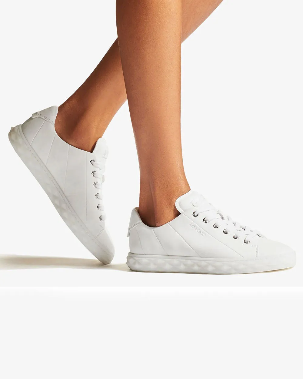 Diamond Light Maxi Sneaker in White