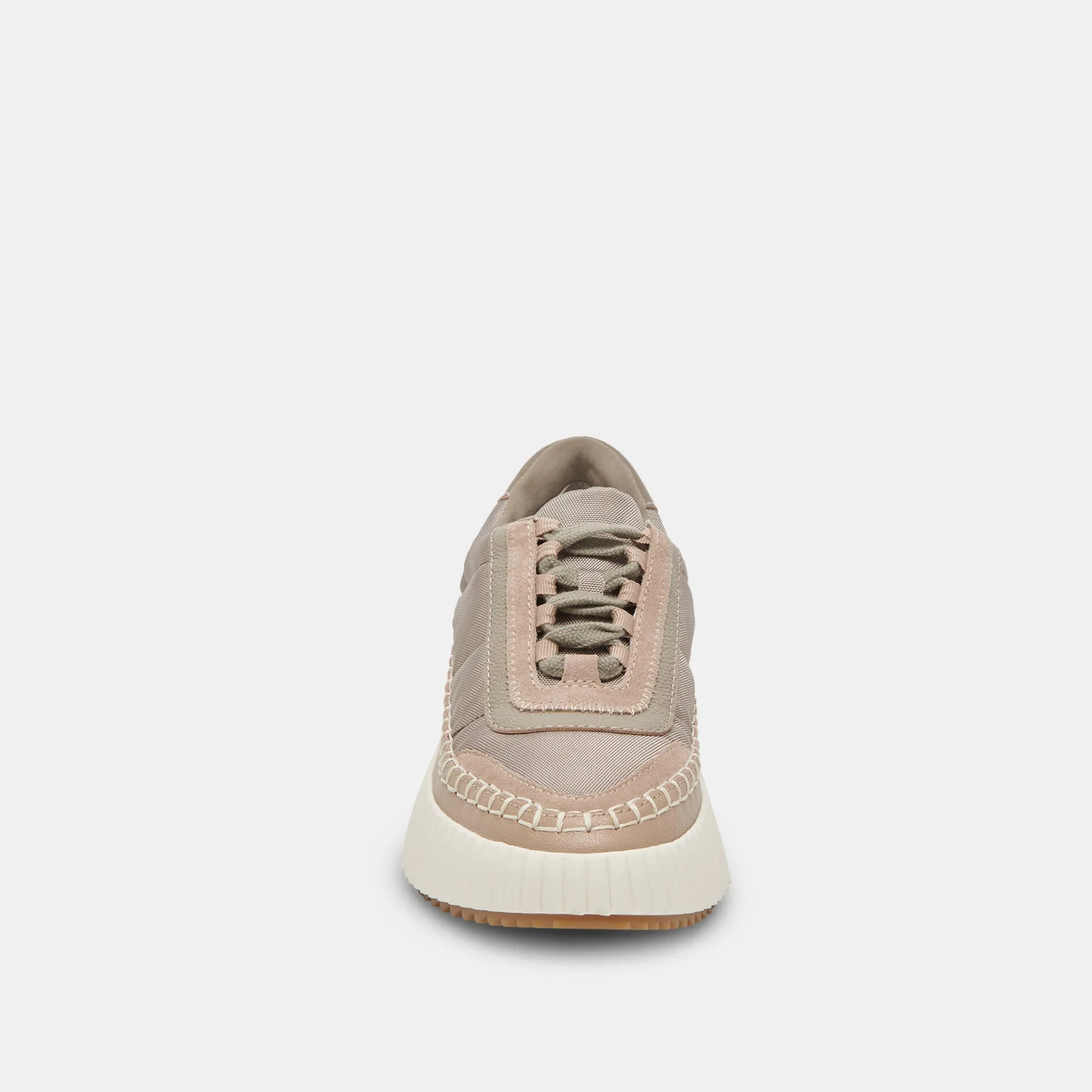 DOLEN NYLON SNEAKERS DK TAUPE NYLON