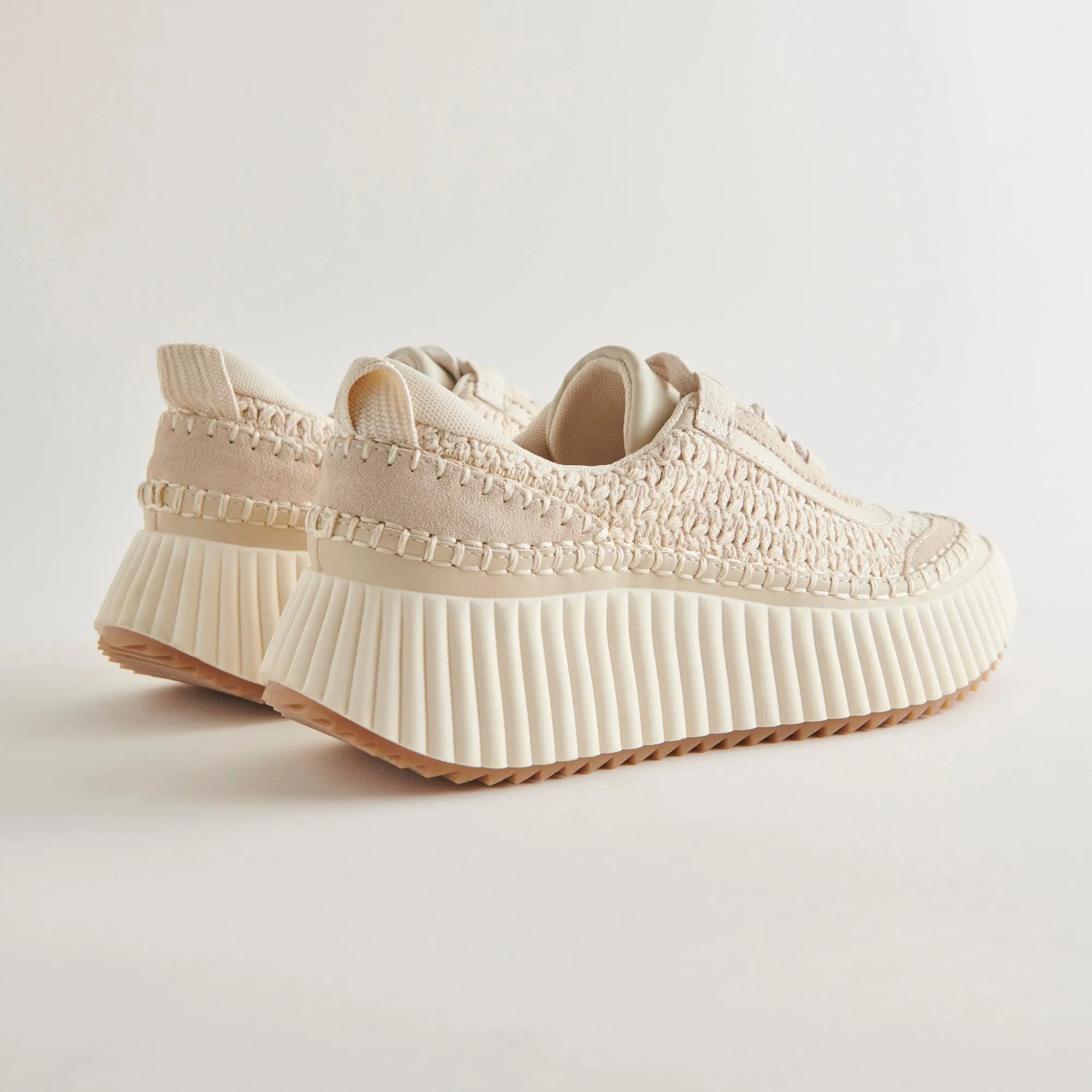 DOLEN SNEAKERS SANDSTONE KNIT - re:vita