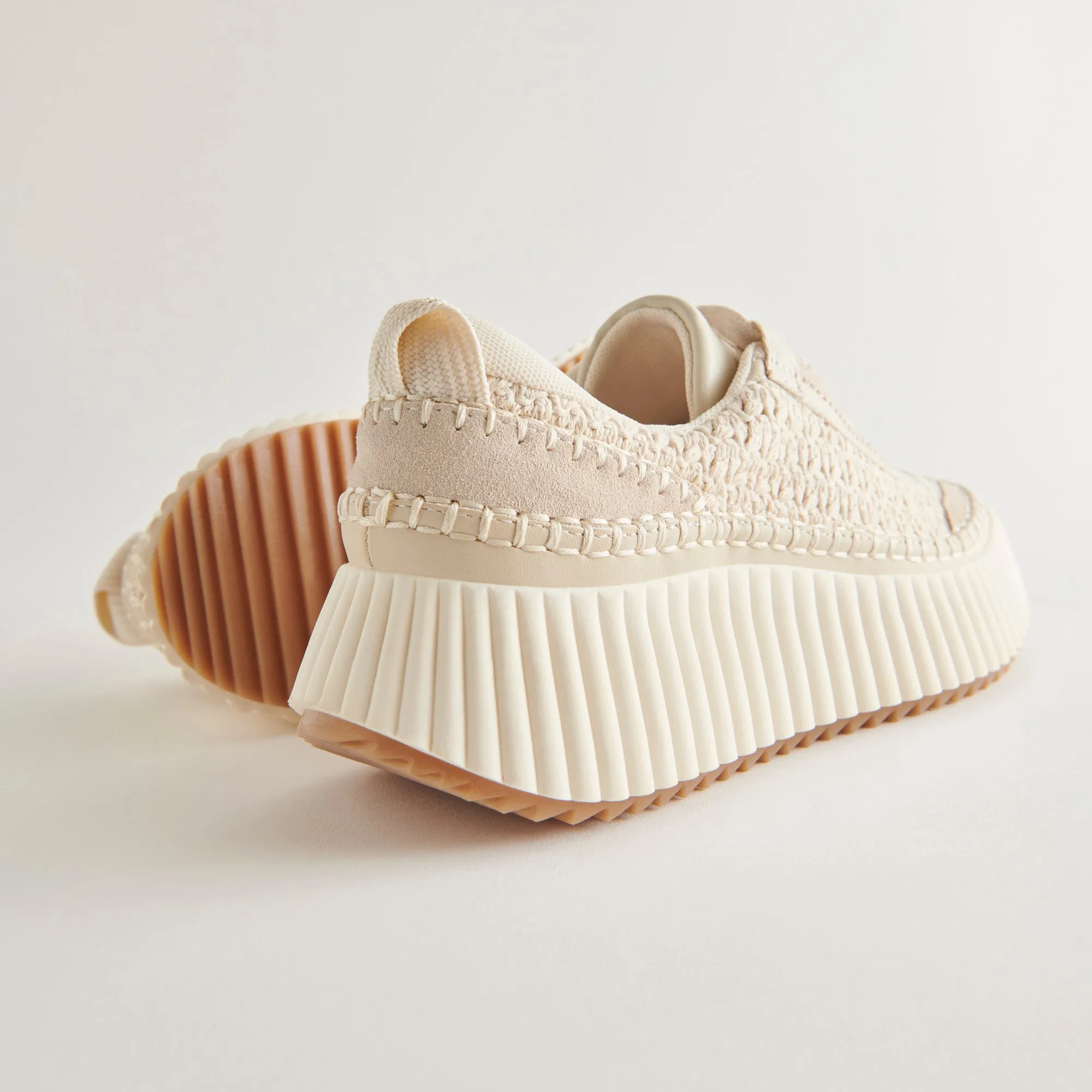 DOLEN SNEAKERS SANDSTONE KNIT - re:vita