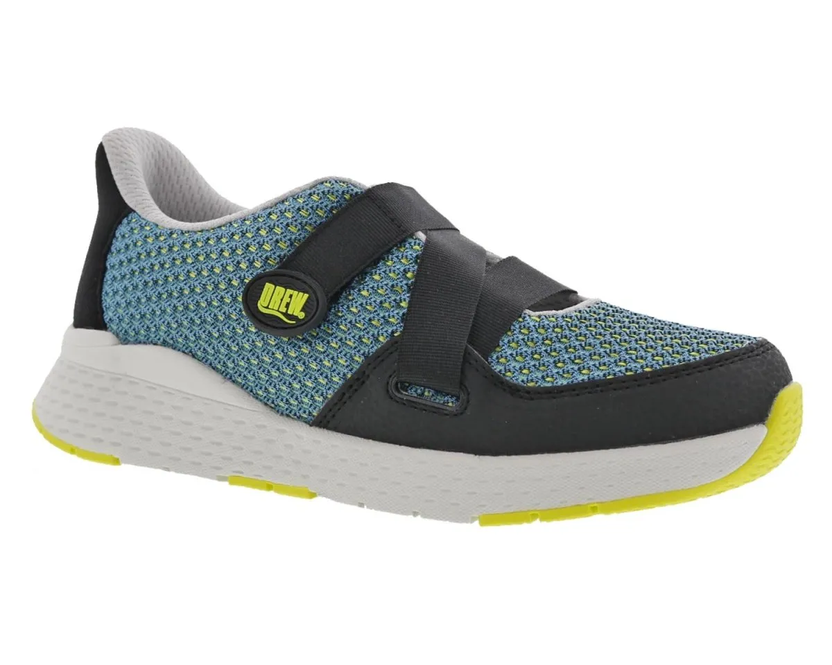 Drew Bayside Women's Comfort Sneaker Shoe In Teal Combo