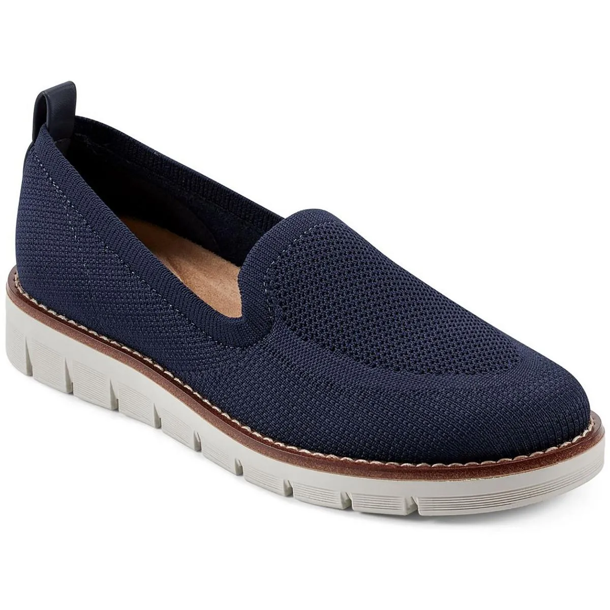 Easy Spirit Womens Knit Slip On Boat Shoes