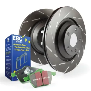 EBC Brakes S2KF1556 S2 Kits Greenstuff 2000 and USR Rotors