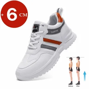 Elevator Height Boosting Sports Sneakers - Instantly Lift Height 6cm Stand Tall