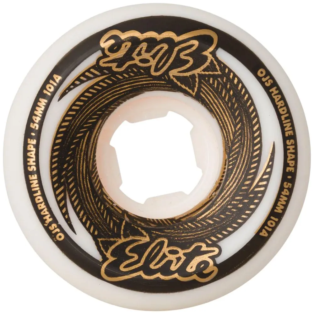 Elite Hardline Gold 54mm 101a Skateboard Wheels