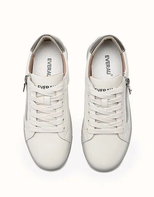 EVERAU® Chloe White Sneakers