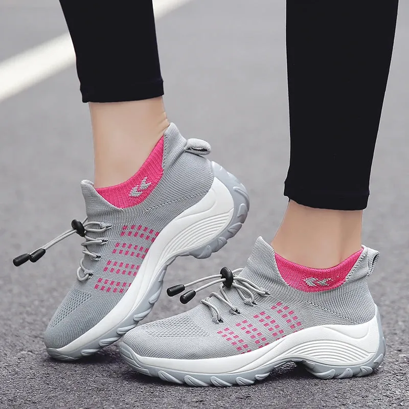 Florence - Stylish Height-Boosting Casual Sneakers for Women