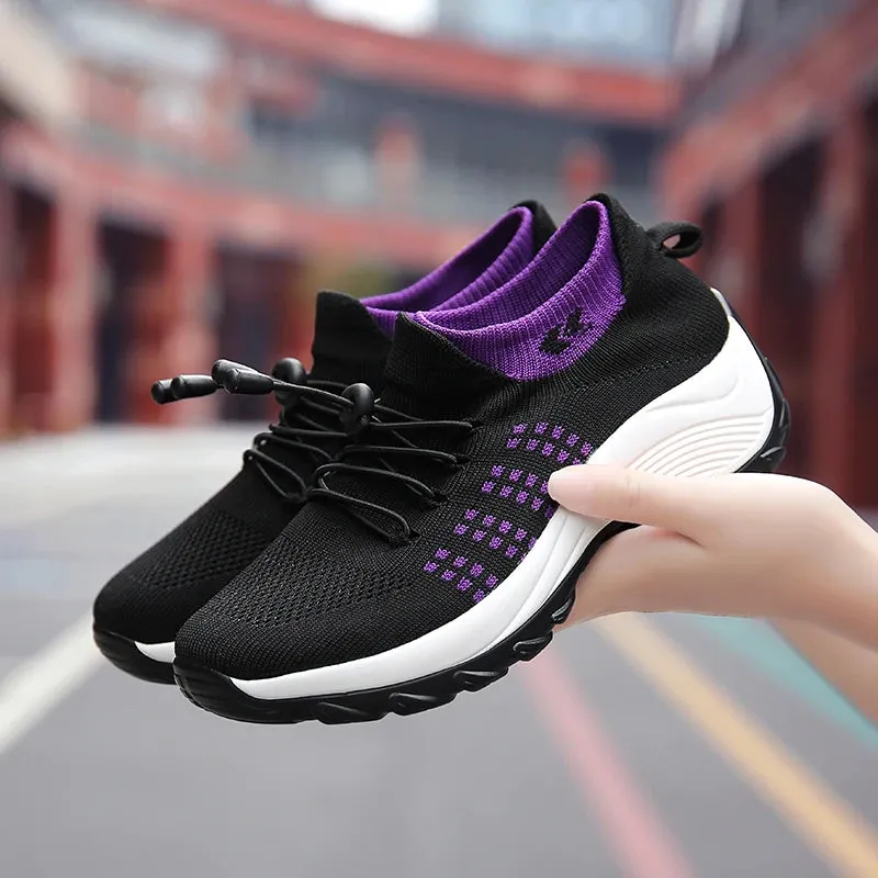 Florence - Stylish Height-Boosting Casual Sneakers for Women