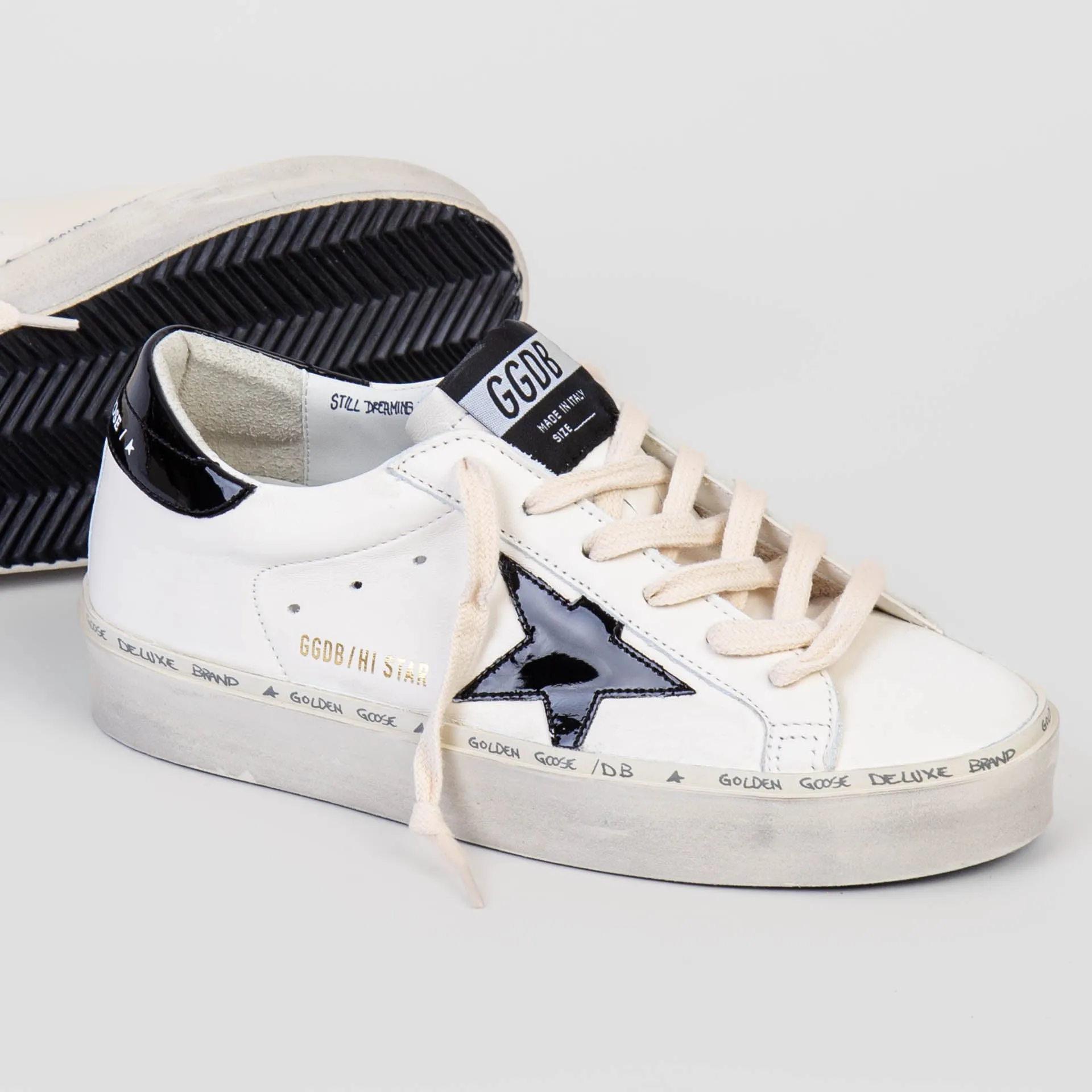 GOLDEN GOOSE SNEAKERS GWF00118.F006188 10283 WHITE/BLACK