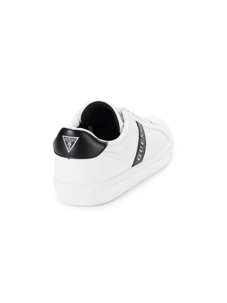 Guess logo sneakers, white