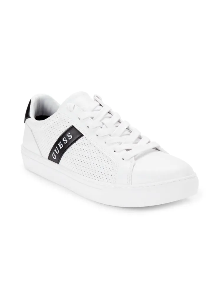 Guess logo sneakers, white