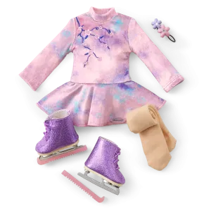 Gwynn’s™ Ice Skating Performance Outfit for 14.5-inch Dolls