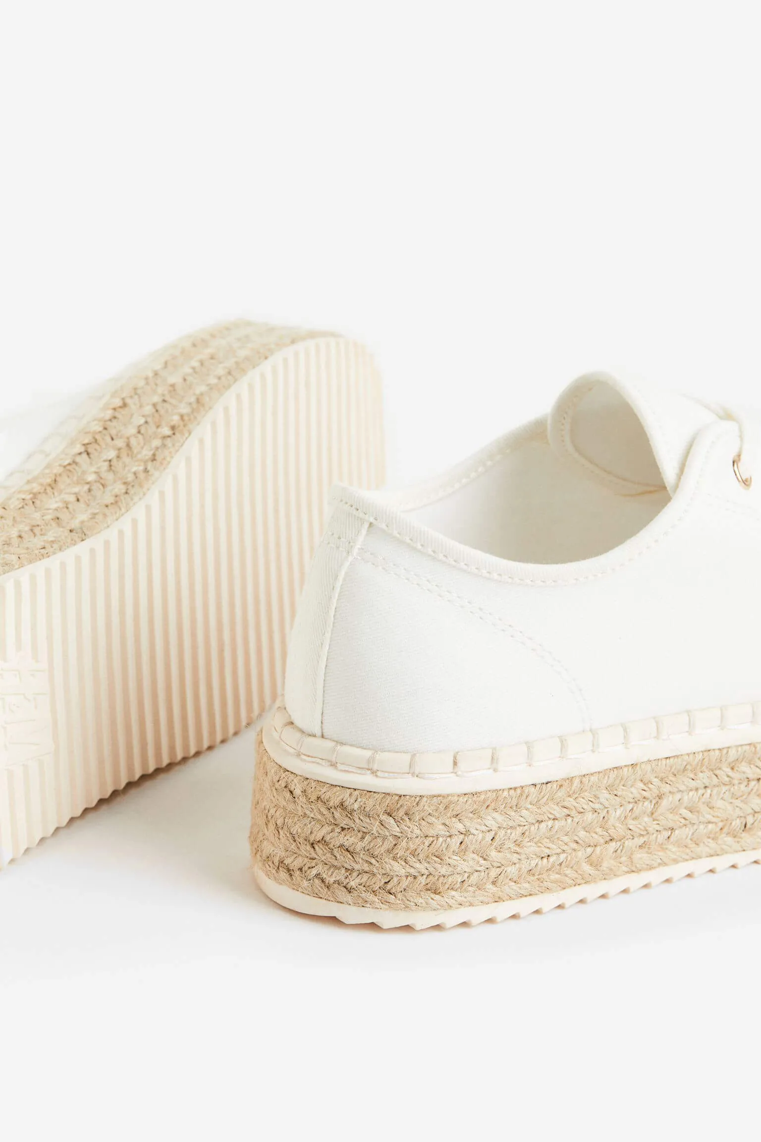 H&M Espadrille sneakers, white