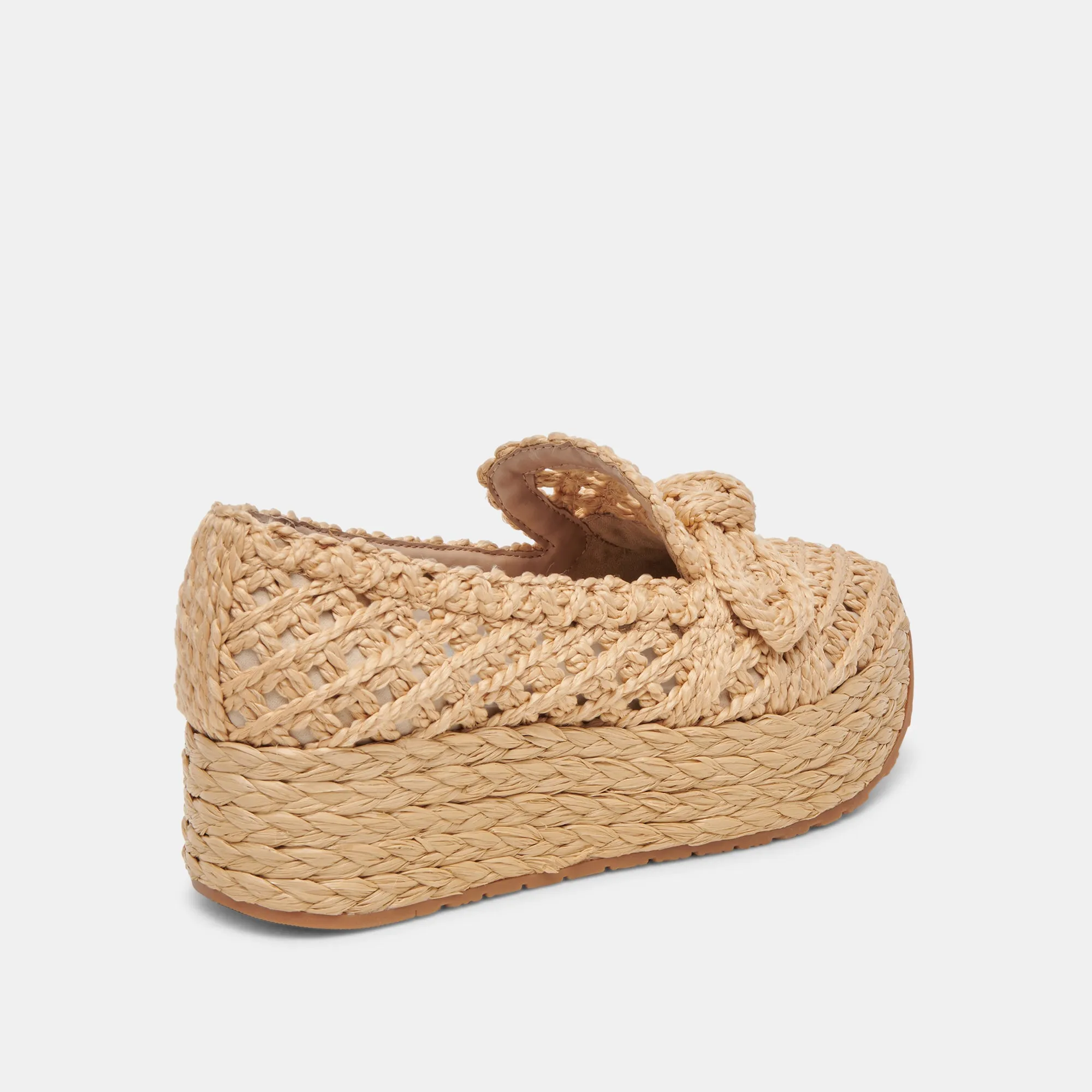 JAKA SNEAKERS LT NATURAL RAFFIA