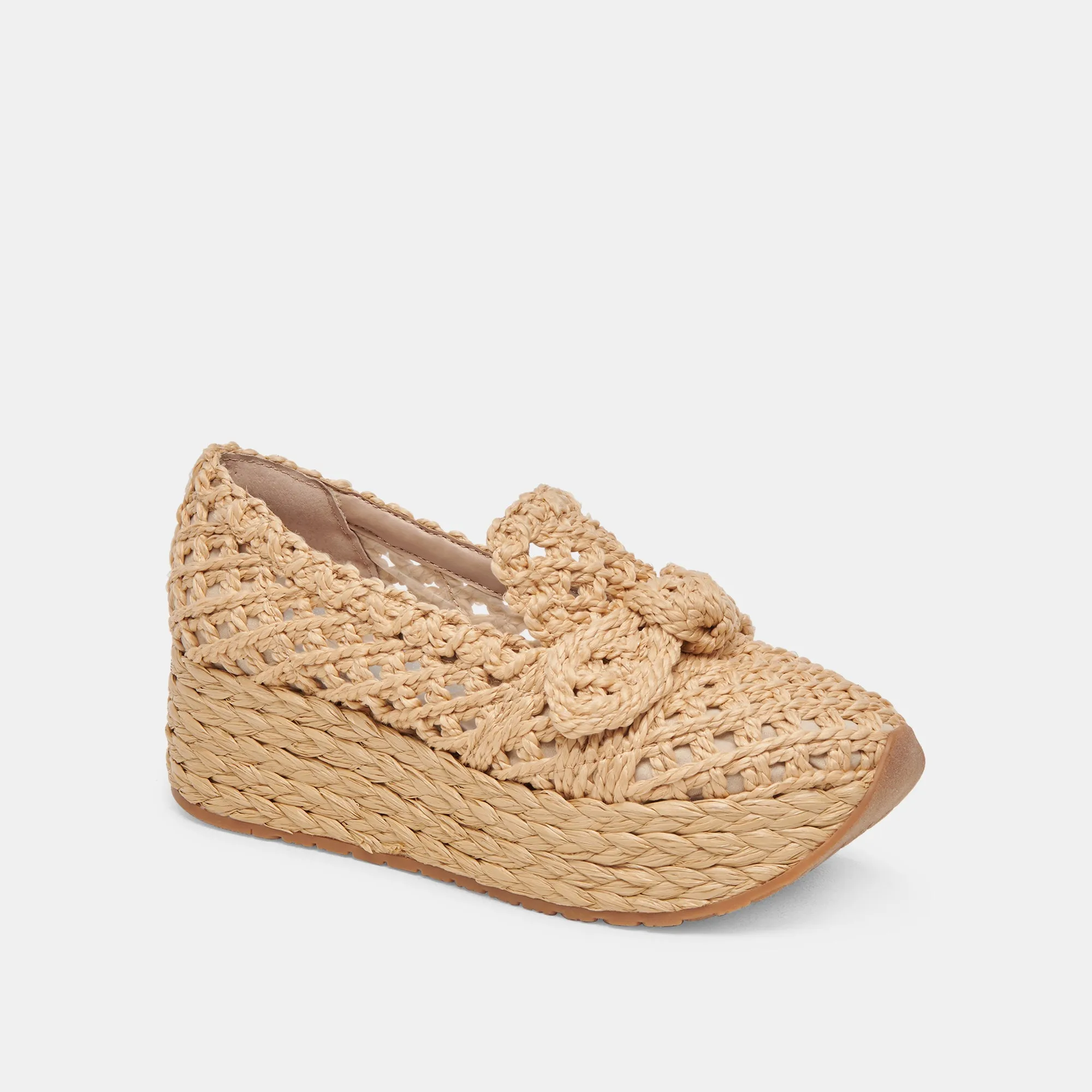 JAKA SNEAKERS LT NATURAL RAFFIA