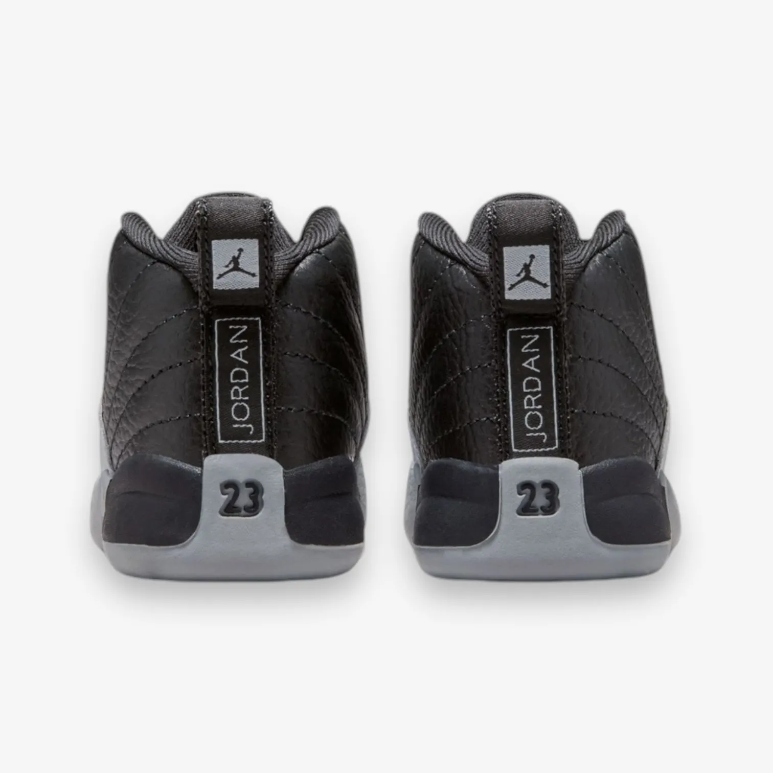 Jordan 12 Retro TD Black Wolf Grey White Toddler Sizes 850000-010