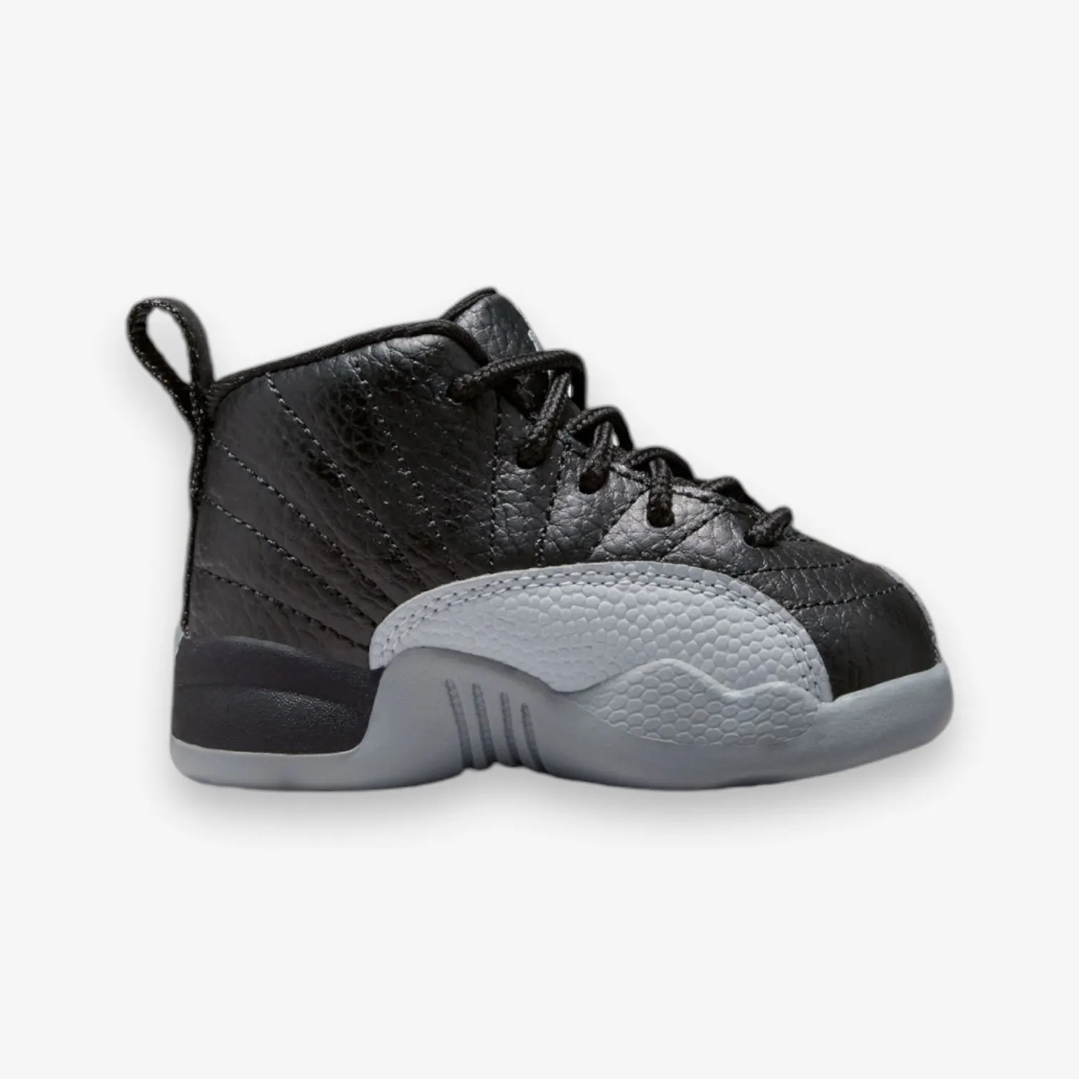 Jordan 12 Retro TD Black Wolf Grey White Toddler Sizes 850000-010