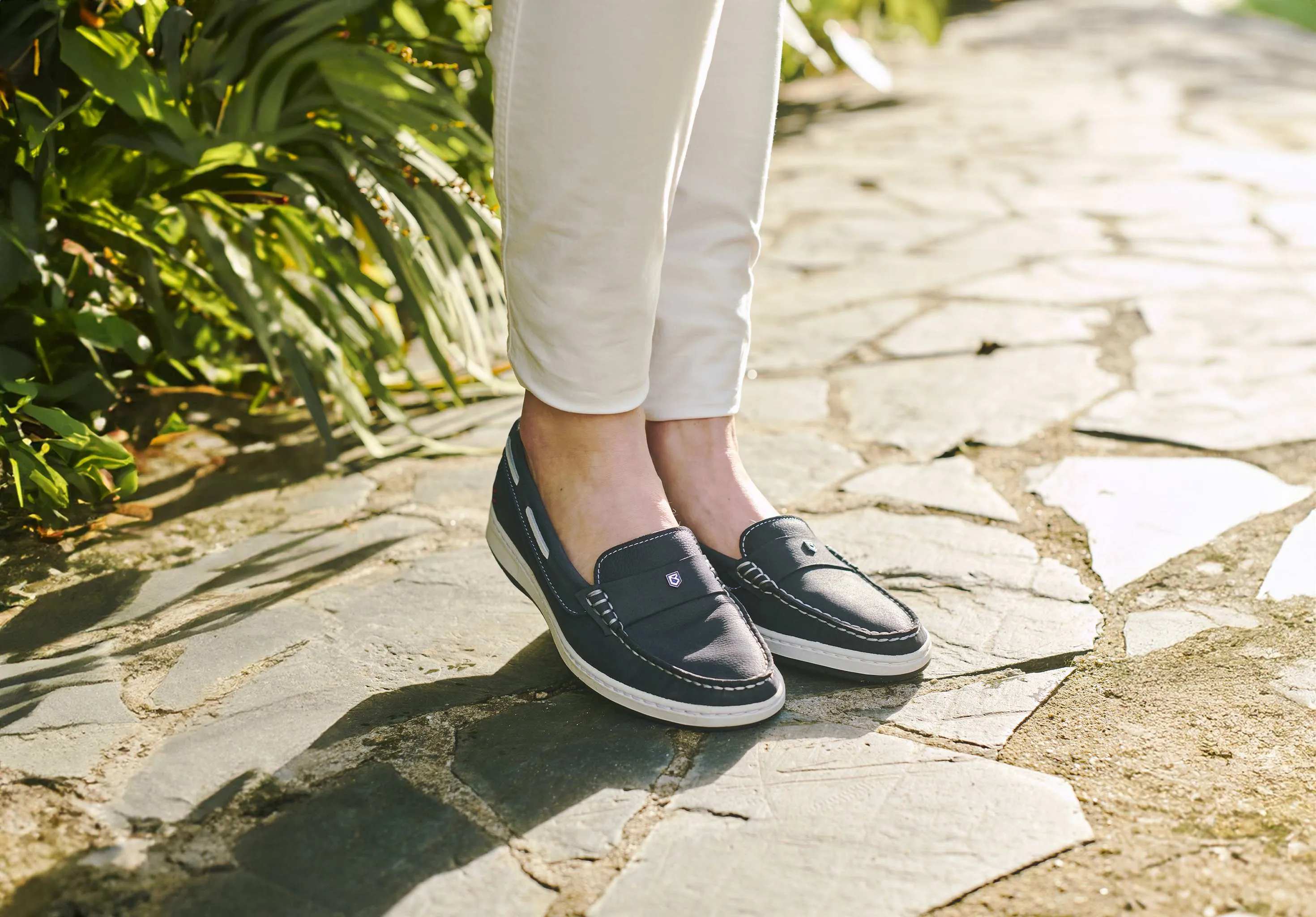 Kos Boat Shoe - Navy