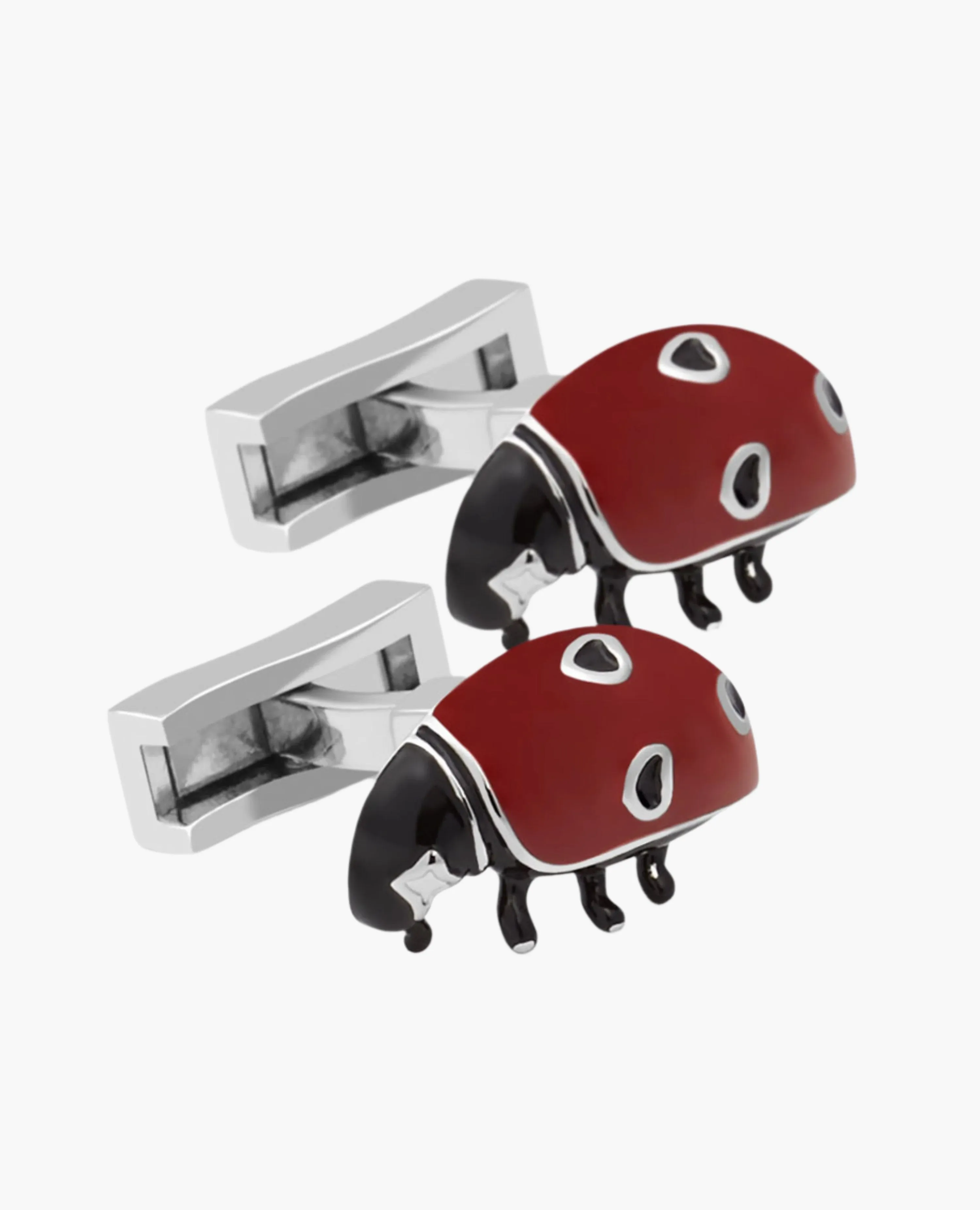 Ladybird Enamel Cufflinks