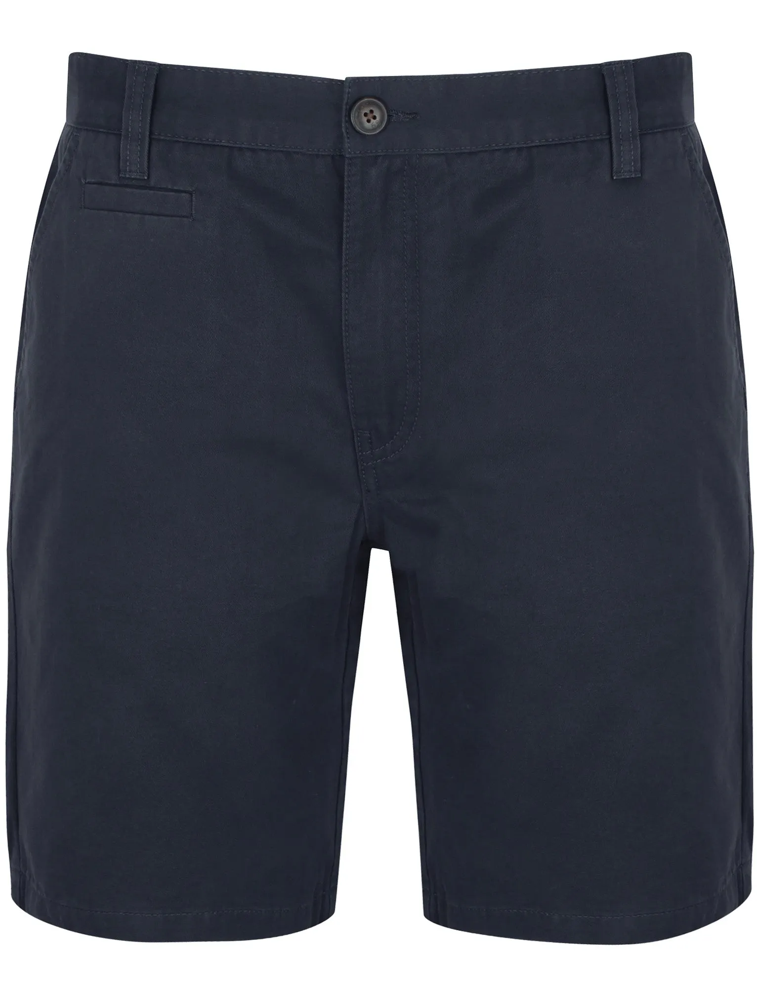 Loxton Cotton Twill Chino Shorts In Blue Nights - Tokyo Laundry