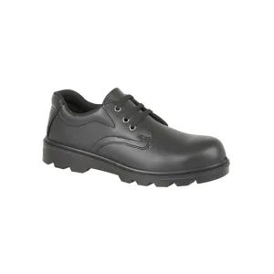 M361A Unisex Leather Safety Shoes Black