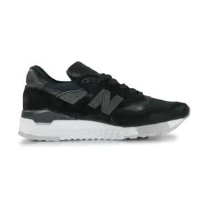 M998NJ Mens Sneakers - Black/Grey