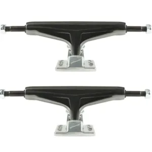 Mag Light Glossy Gunmetal/Silver 5.25" Skateboard Trucks