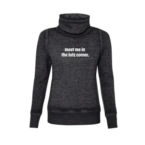 Meet Me In The Lutz Corner Cowl Neck Sweatshirt