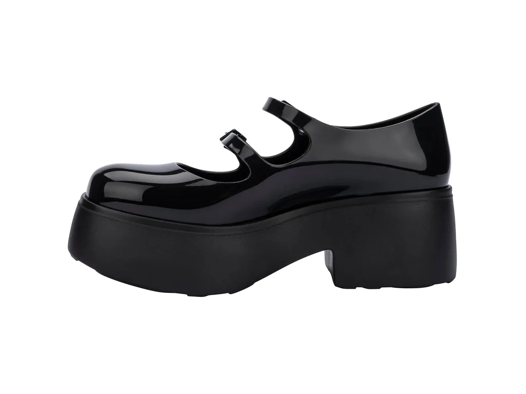 Melissa Farah AD Platform Block Heels Black Sneakers For Women