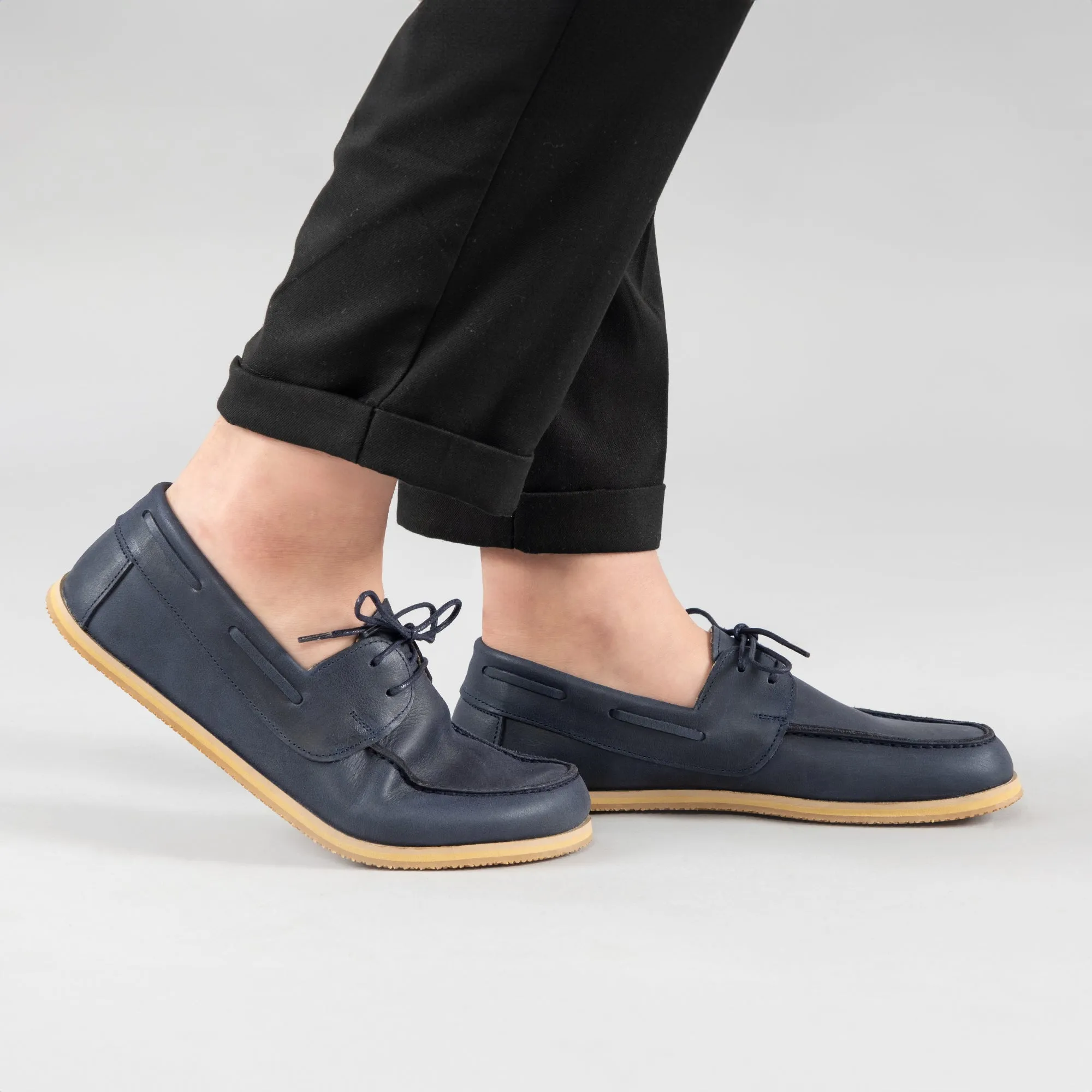 Men's Blue Boat Shoes