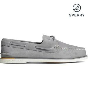 Men's Gold Cup Authentic Original Nubuck Boat Shoe - Grey (STS24499)