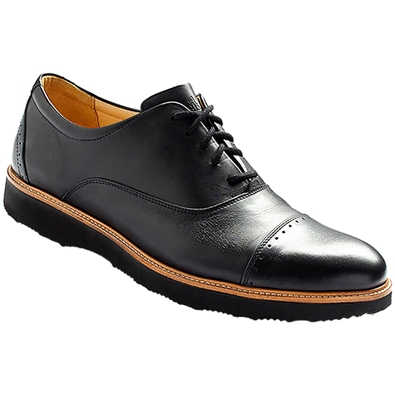 Men's Samuel Hubbard Market Cap Black Leather