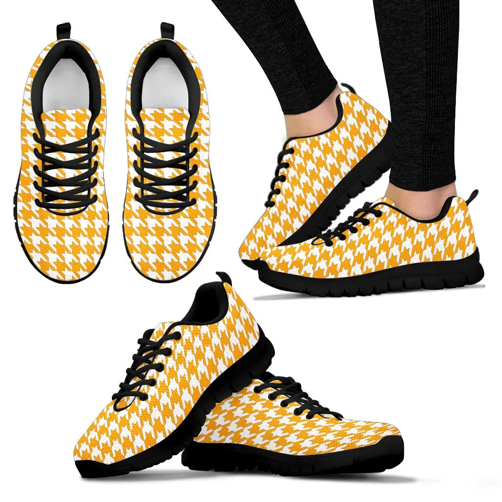 Mesh Sneaker_Gold on White_HT Pattern