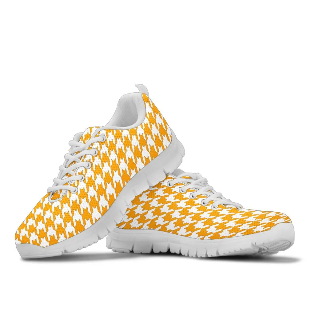 Mesh Sneaker_Gold on White_HT Pattern