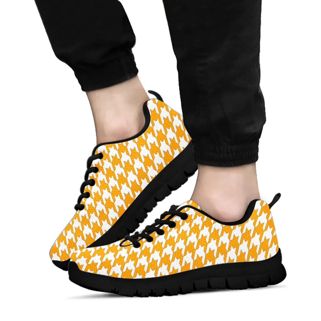 Mesh Sneaker_Gold on White_HT Pattern