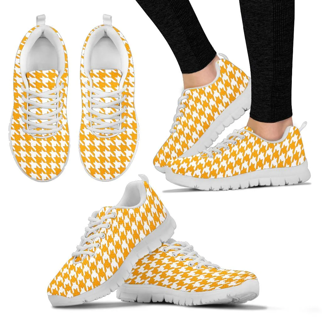 Mesh Sneaker_Gold on White_HT Pattern