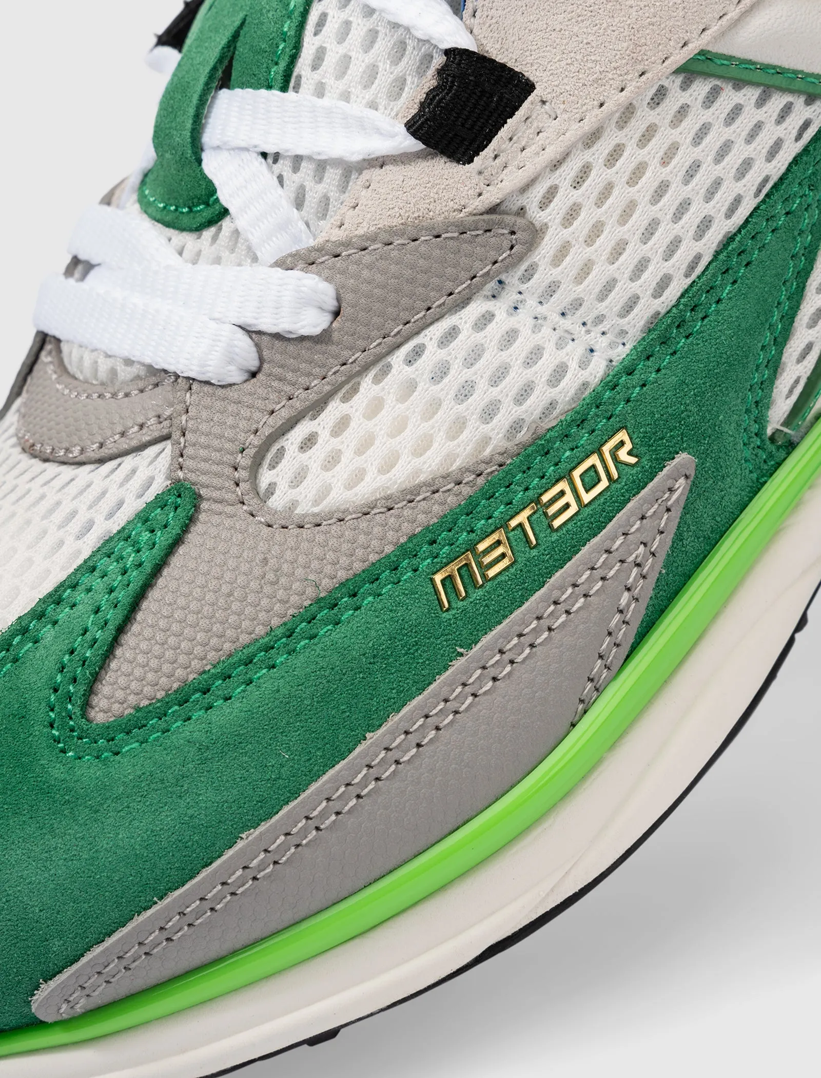 METEOR RUNNER "WHITE/GREEN"