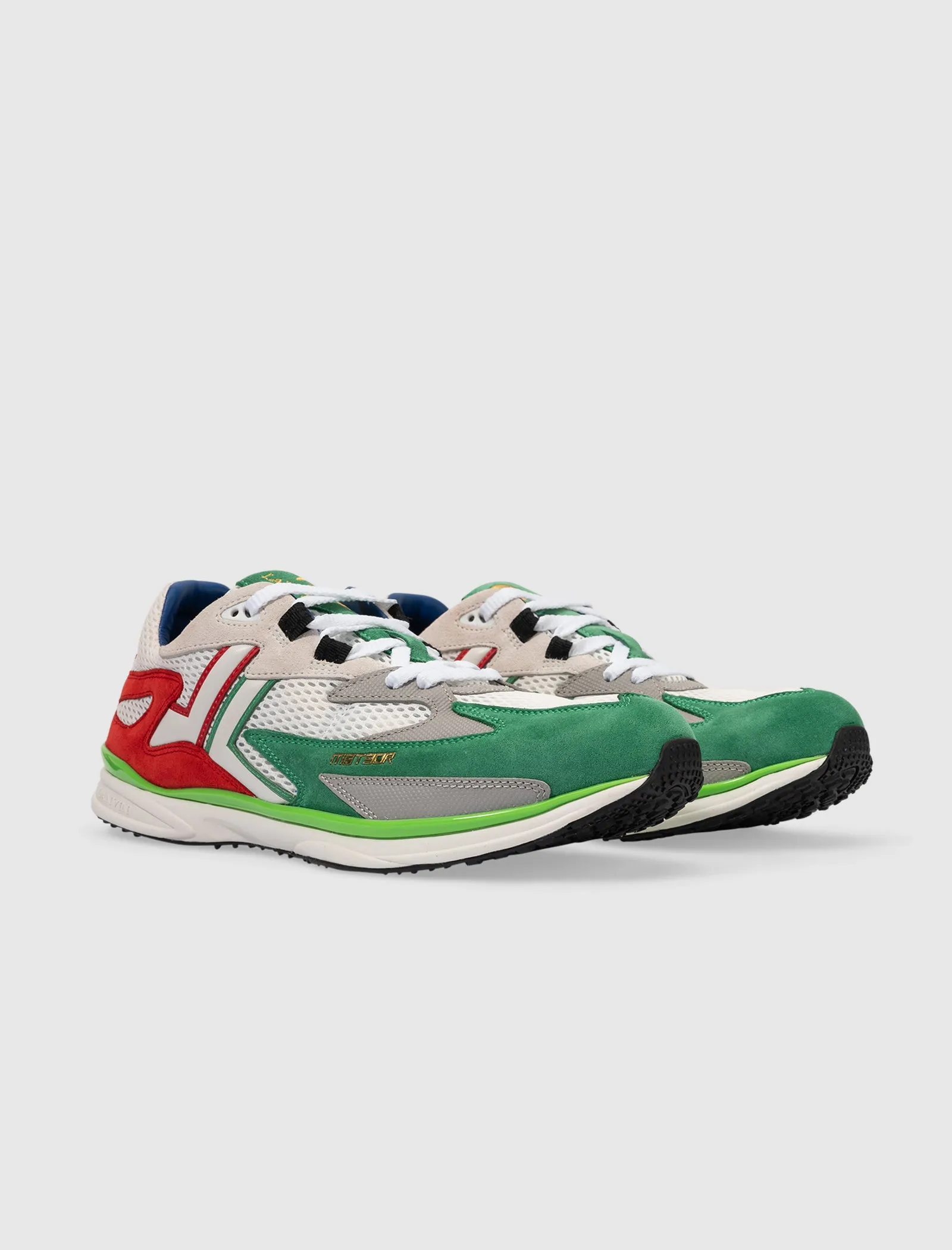 METEOR RUNNER "WHITE/GREEN"