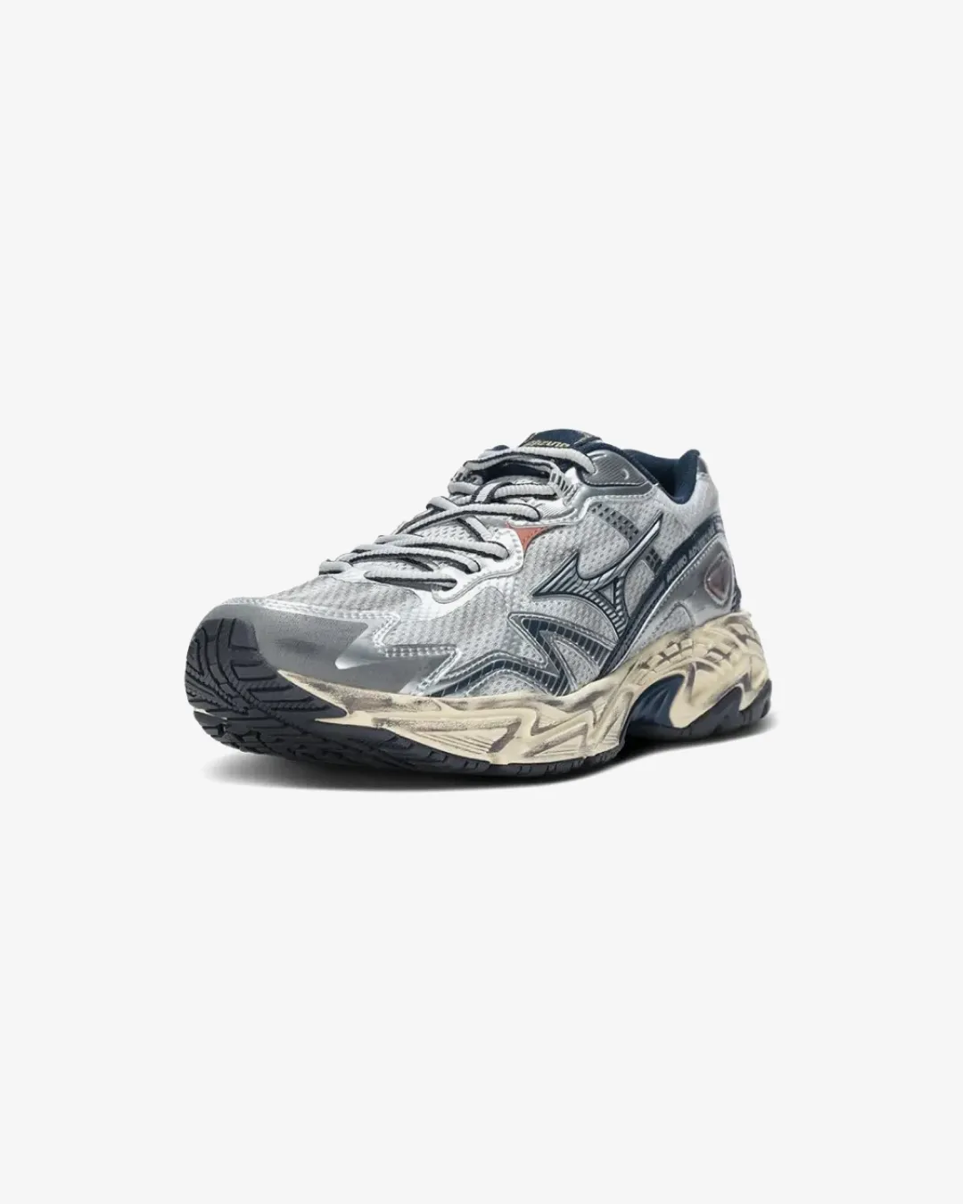 Mizuno Adventure Silver Navy Sneakers